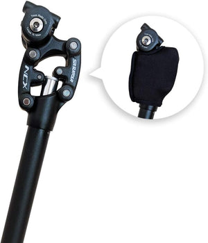 SR Suntour SP12 NCX Suspension Seatpost with Cover (30.9mm x 350mm),