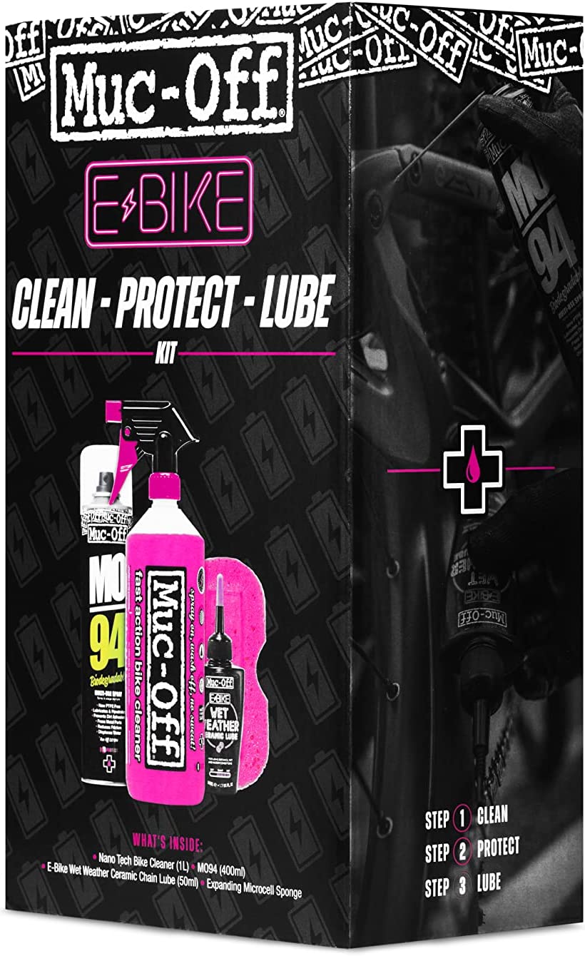 MUC-OFF E-BIKE CLEANING KIT – ElectricVoyages