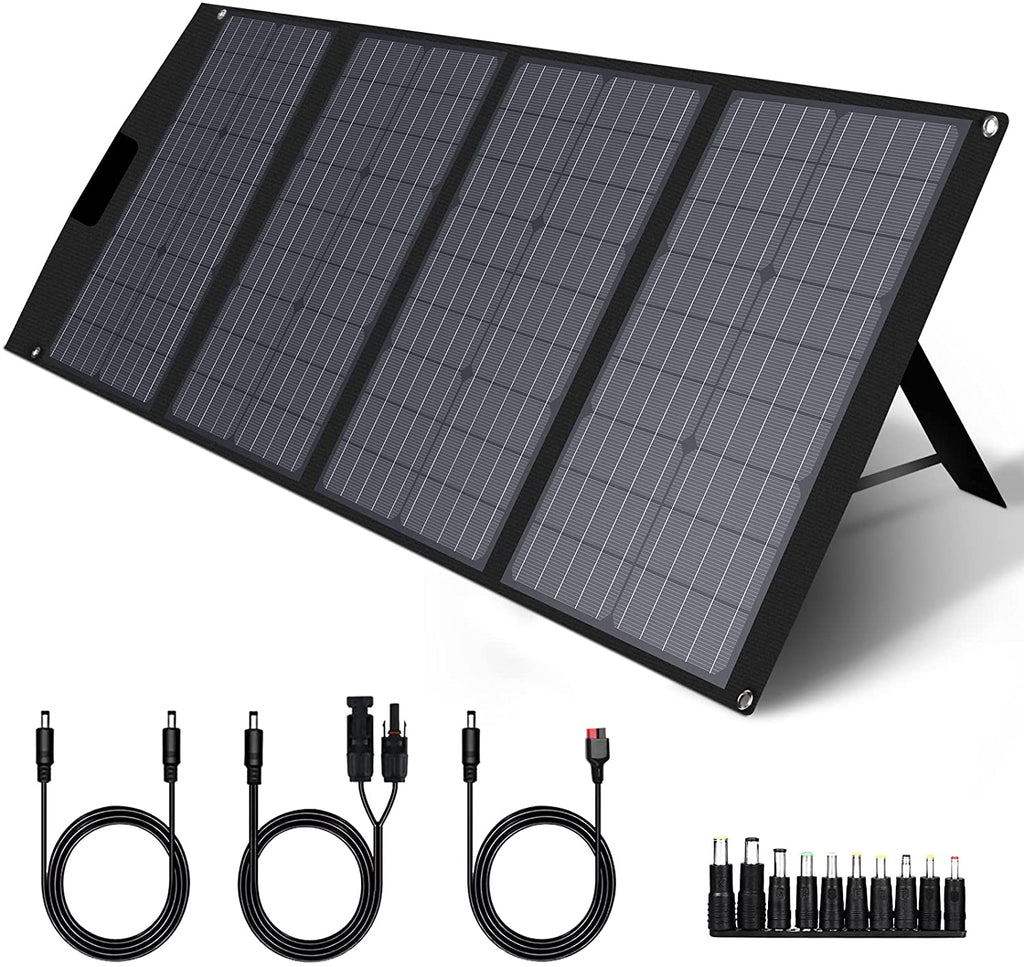 TWELSEAVAN Portable Solar Panel for Power Station