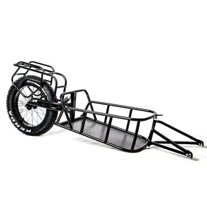 EUNORAU Single Wheel Cargo Bike Trailer For Hunting - ( Mid-Drives Only)