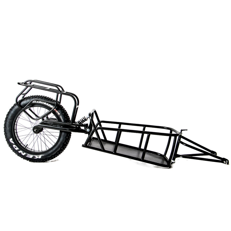 EUNORAU Single Wheel Cargo Bike Trailer For Hunting - ( Mid-Drives Only)