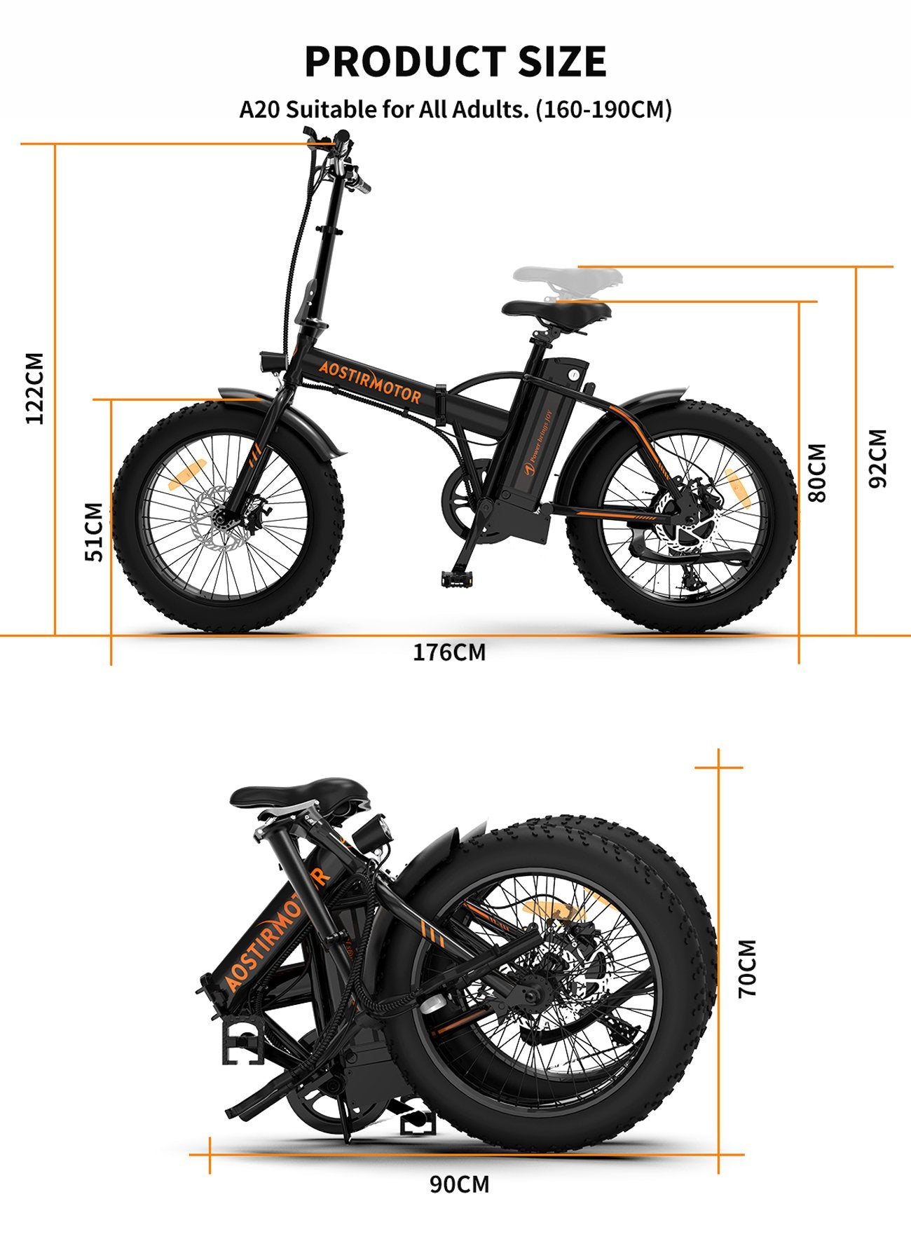 AOSTIRMOTOR A20 - 500W / 36V